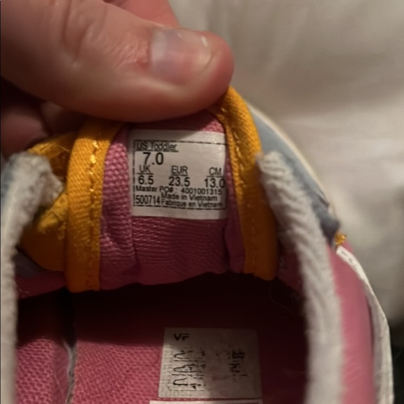 Toddler color block vans - Picture 4 of 4